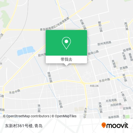 东新村361号楼地图