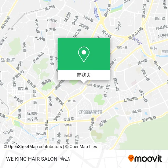 WE KlNG HAIR SALON地图