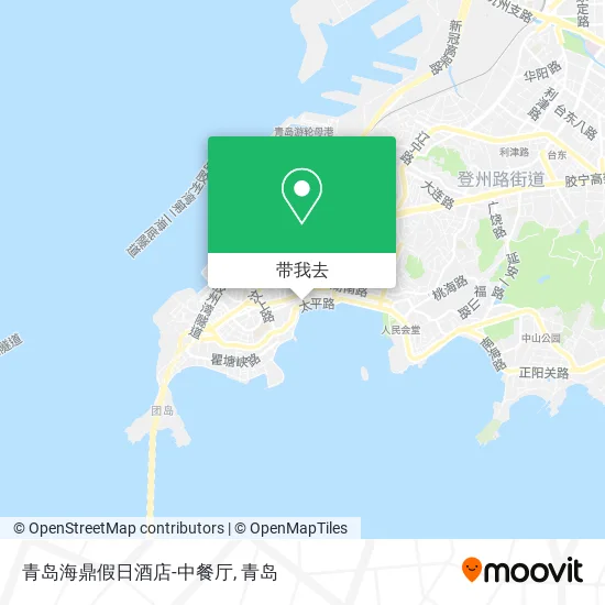 青岛海鼎假日酒店-中餐厅地图
