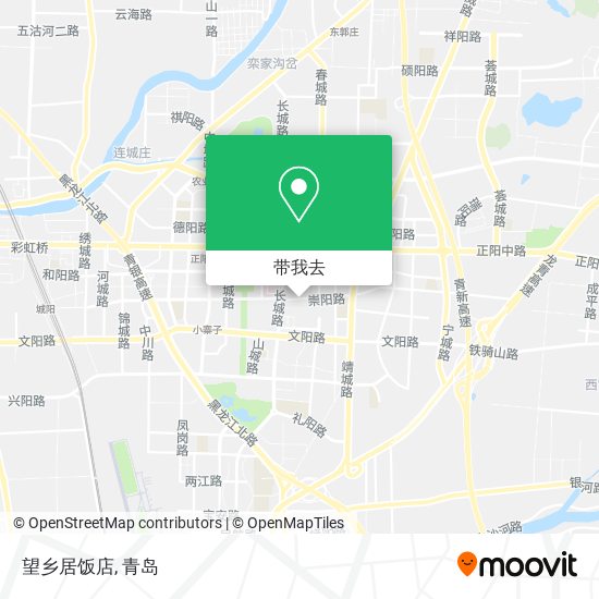 望乡居饭店地图