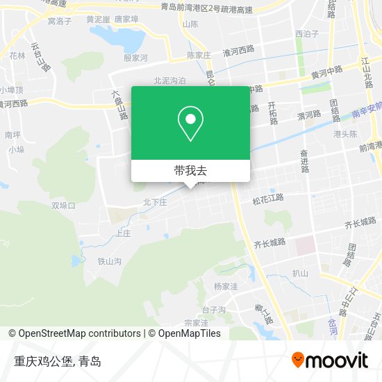 重庆鸡公堡地图