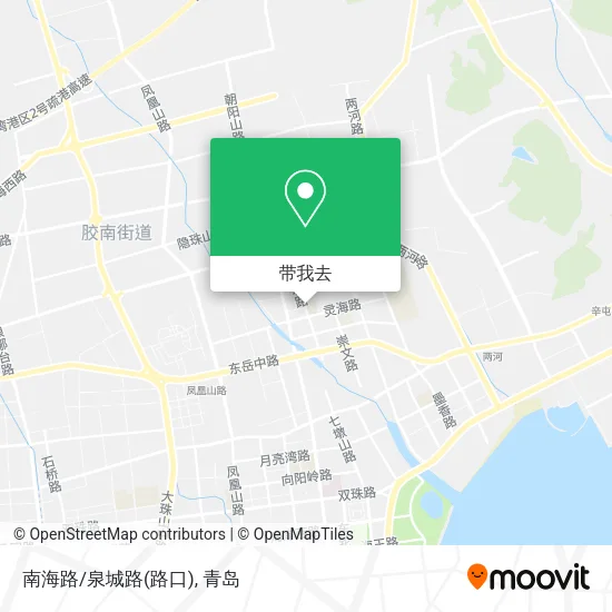 南海路/泉城路(路口)地图