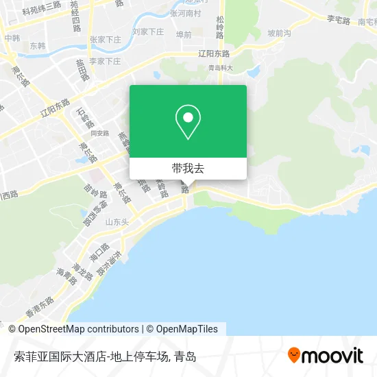 索菲亚国际大酒店-地上停车场地图
