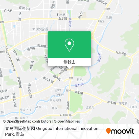青岛国际创新园 Qingdao International Innovation Park地图
