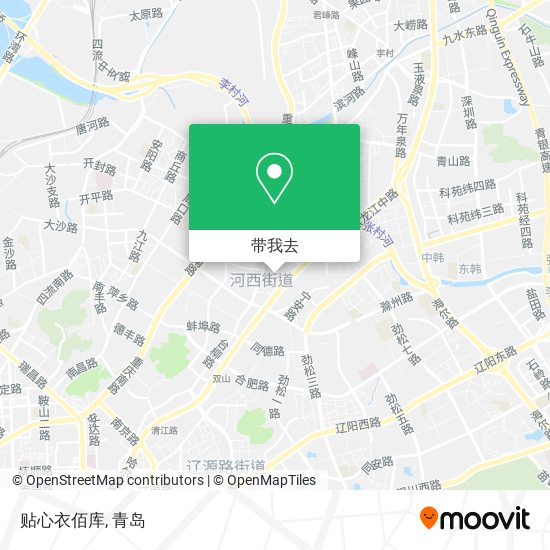 贴心衣佰库地图