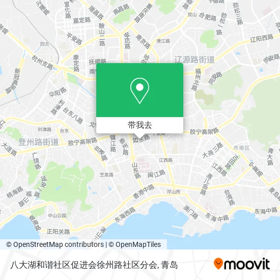 八大湖和谐社区促进会徐州路社区分会地图