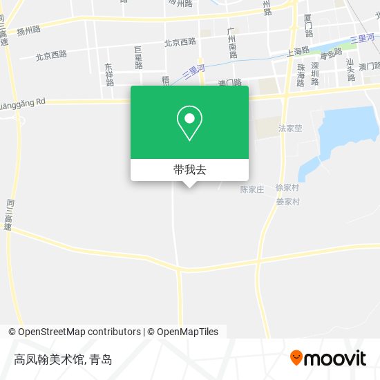 高凤翰美术馆地图
