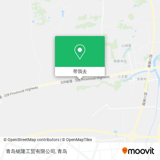 青岛铭隆工贸有限公司地图