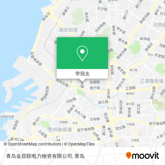 青岛金昌联电力物资有限公司地图