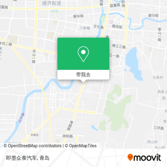 即墨众泰汽车地图