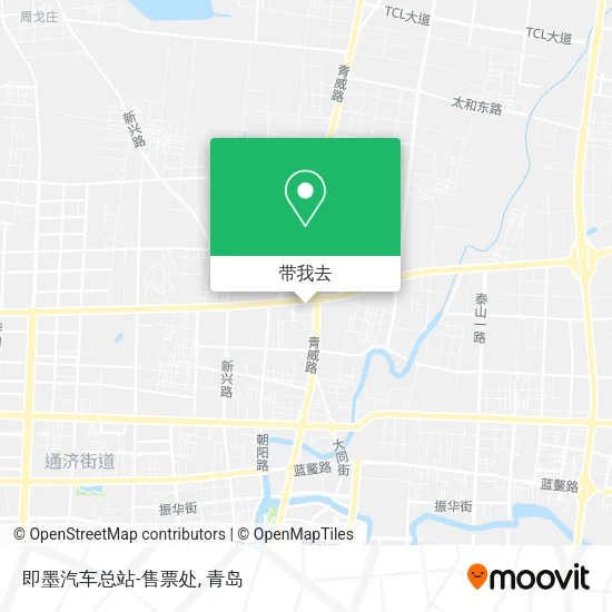 即墨汽车总站-售票处地图