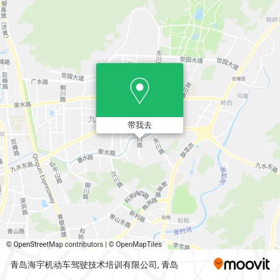 青岛海宇机动车驾驶技术培训有限公司地图