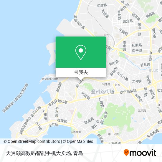 天翼颐高数码智能手机大卖场地图