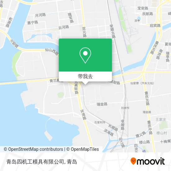 青岛四机工模具有限公司地图