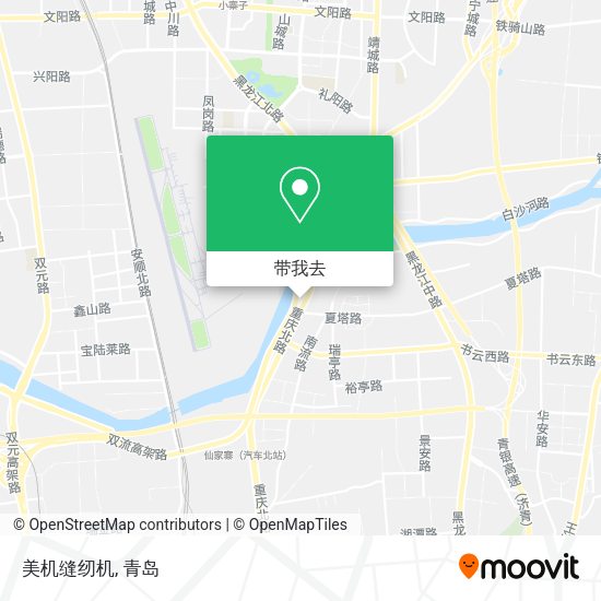 美机缝纫机地图