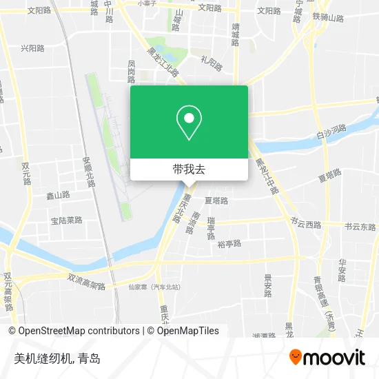 美机缝纫机地图