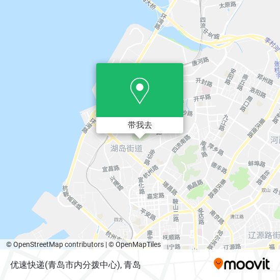 优速快递(青岛市内分拨中心)地图