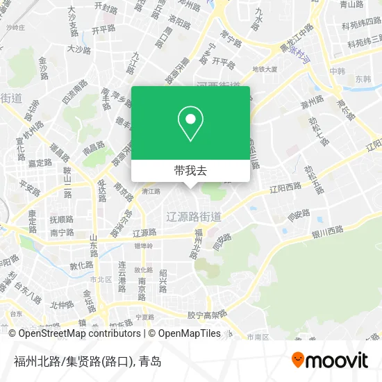 福州北路/集贤路(路口)地图