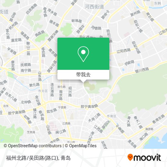 福州北路/吴田路(路口)地图