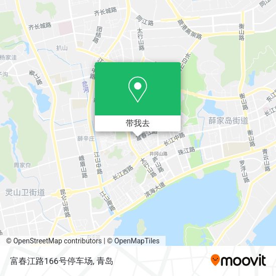 富春江路166号停车场地图