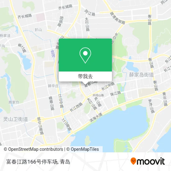 富春江路166号停车场地图