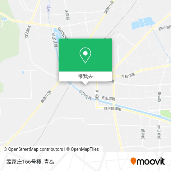 孟家庄166号楼地图