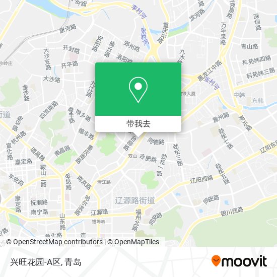 兴旺花园-A区地图