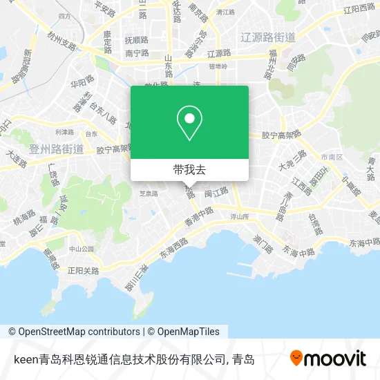 keen青岛科恩锐通信息技术股份有限公司地图