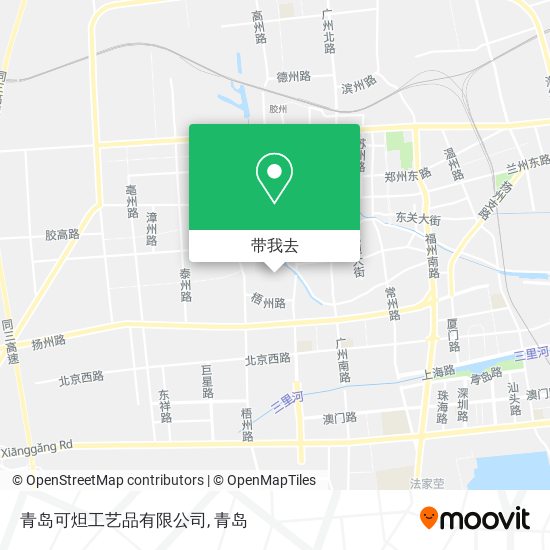 青岛可炟工艺品有限公司地图