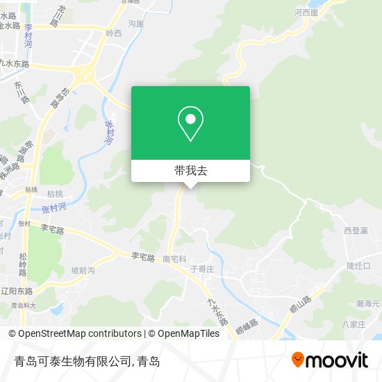 青岛可泰生物有限公司地图