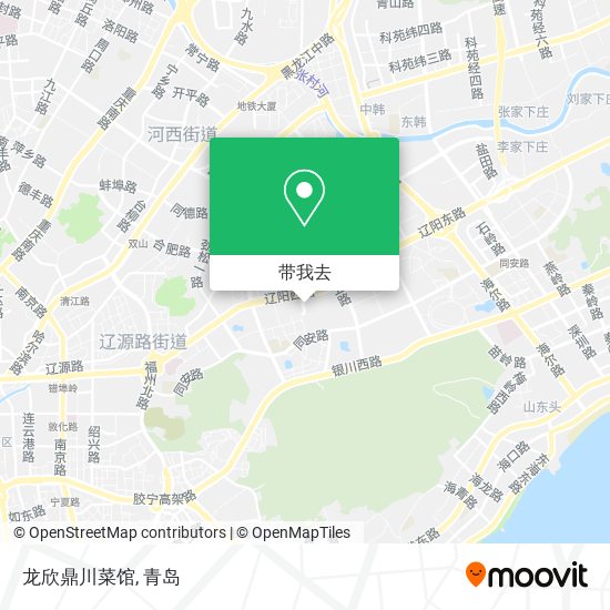 龙欣鼎川菜馆地图