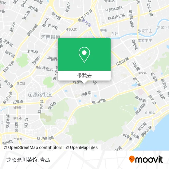 龙欣鼎川菜馆地图