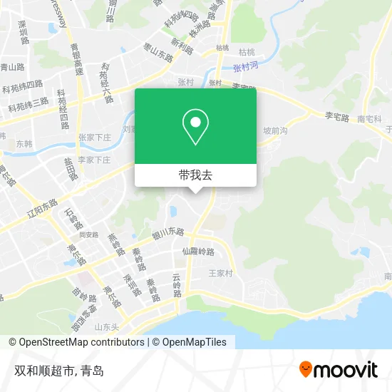 双和顺超市地图