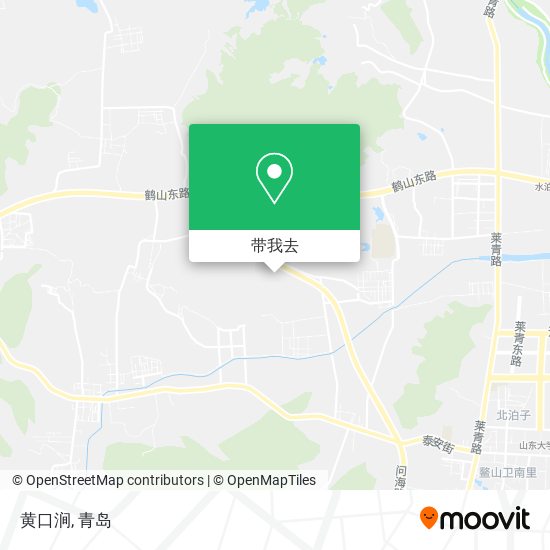 黄口涧地图