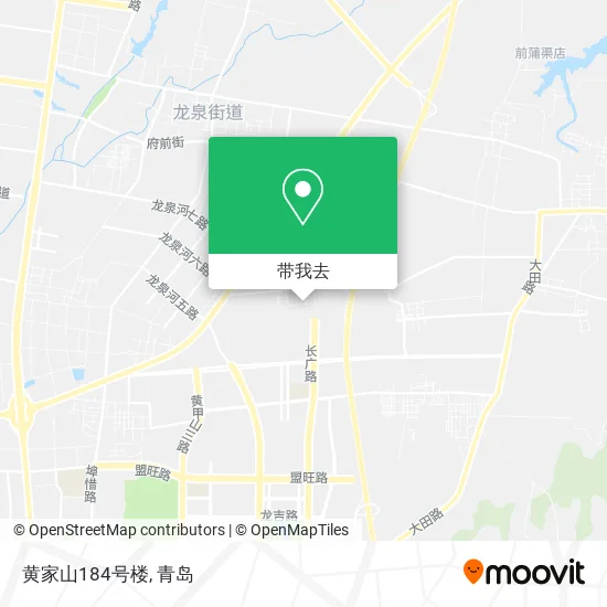 黄家山184号楼地图