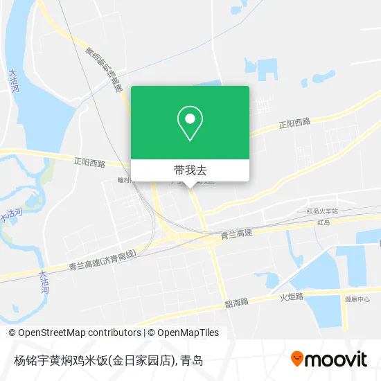 杨铭宇黄焖鸡米饭(金日家园店)地图