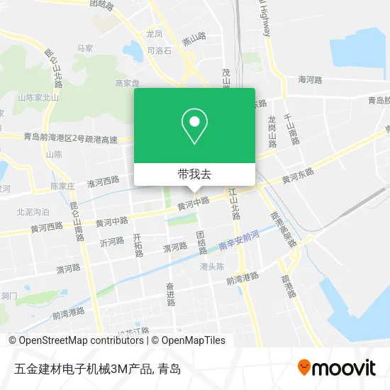 五金建材电子机械3M产品地图