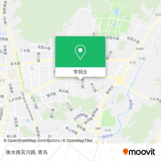 衡水路宾川路地图