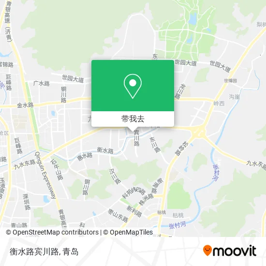 衡水路宾川路地图