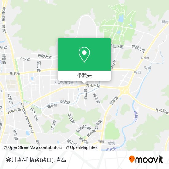 宾川路/毛扬路(路口)地图