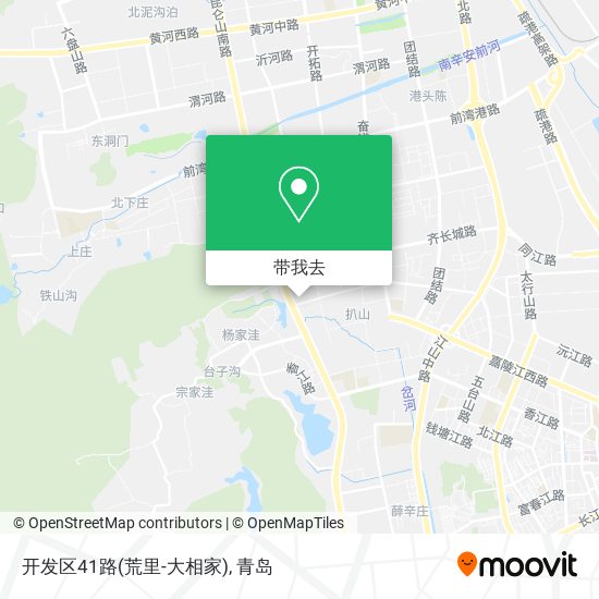 开发区41路(荒里-大相家)地图