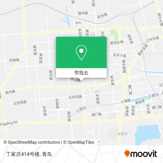 丁家庄414号楼地图