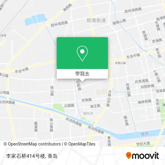 李家石桥414号楼地图