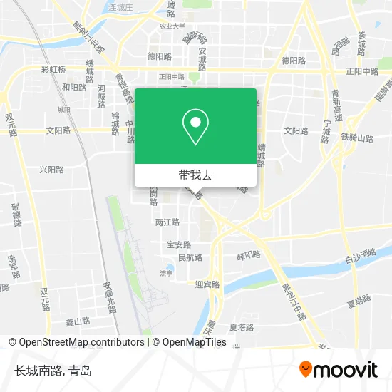 长城南路地图