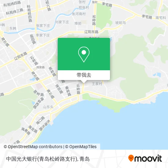 中国光大银行(青岛松岭路支行)地图
