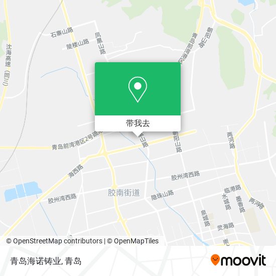 青岛海诺铸业地图