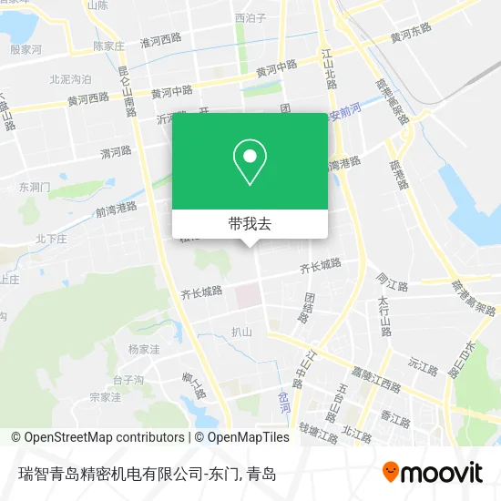 瑞智青岛精密机电有限公司-东门地图