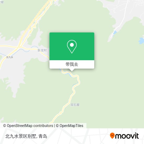 北九水景区别墅地图