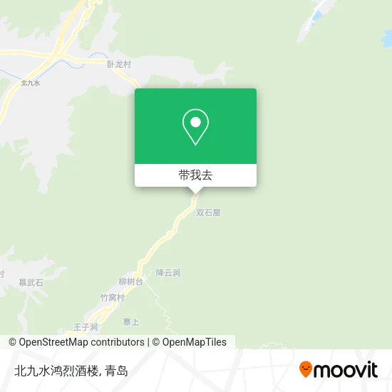 北九水鸿烈酒楼地图