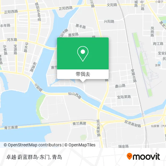卓越·蔚蓝群岛-东门地图